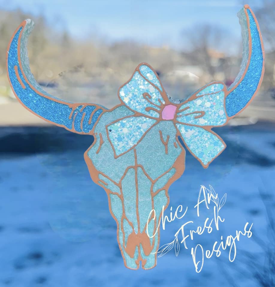 Bull With Bow