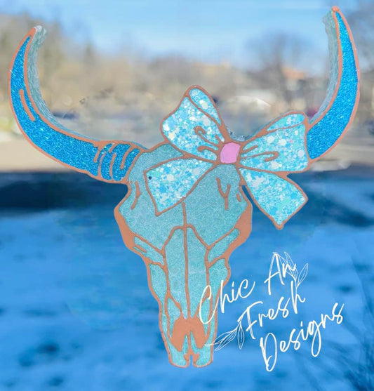 Bull With Bow