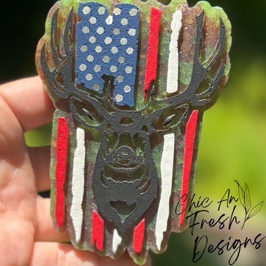 American Flag Deer