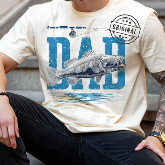 Men's Dad Fishing Tee